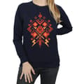 Miniatyrbillede 4 af 5: Harry Potter Womens/Ladies Christmas Fair Isle Sweatshirt