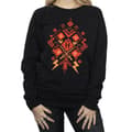 Miniatyrbillede 4 af 5: Harry Potter Womens/Ladies Christmas Fair Isle Sweatshirt