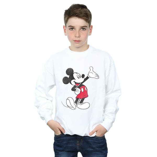 Disney Boys Mickey Mouse Traditional Wave Sweatshirt
