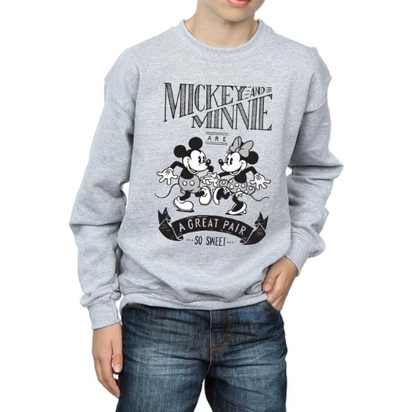 Disney Pojkar Musse och Mimmi Pigg Great Pair Sweatshirt