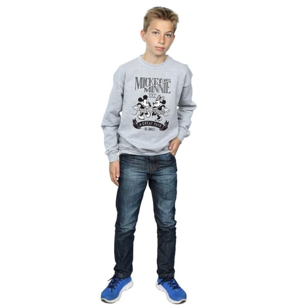 Disney Pojkar Musse och Mimmi Pigg Great Pair Sweatshirt