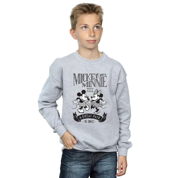Disney Pojkar Musse och Mimmi Pigg Great Pair Sweatshirt