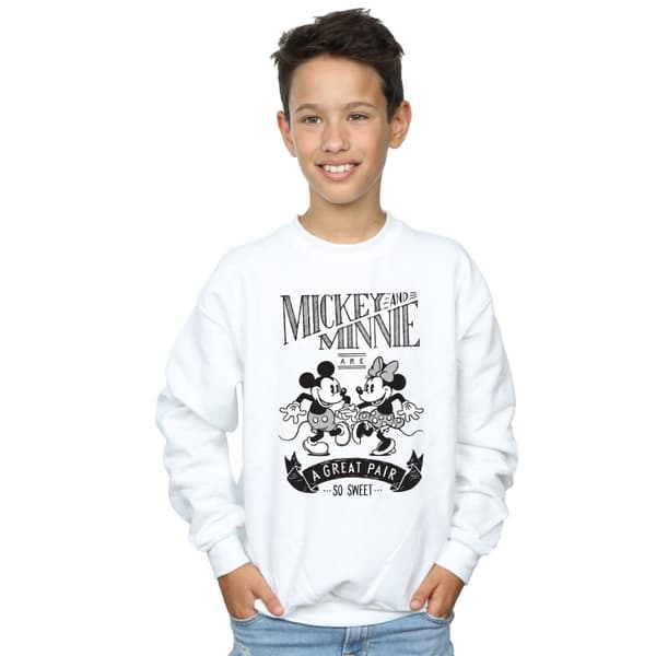 Disney Pojkar Musse och Mimmi Pigg Great Pair Sweatshirt