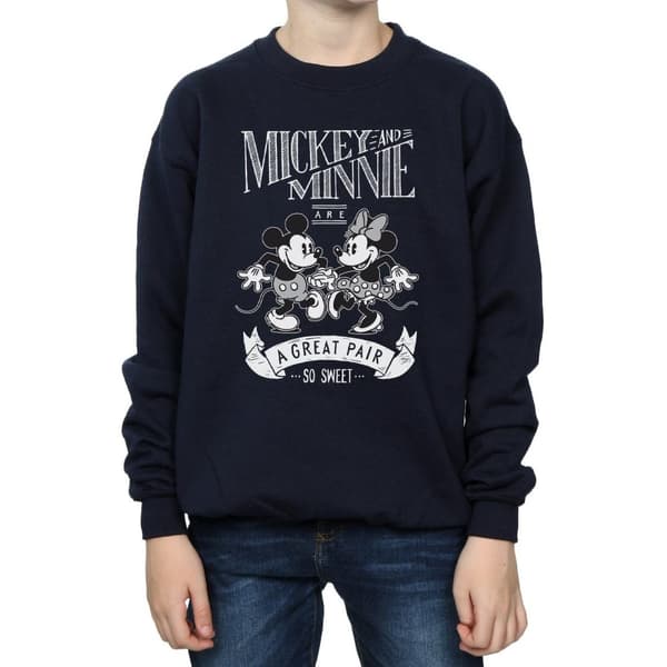 Disney Pojkar Musse och Mimmi Pigg Great Pair Sweatshirt