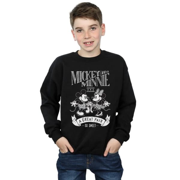 Disney Pojkar Musse och Mimmi Pigg Great Pair Sweatshirt