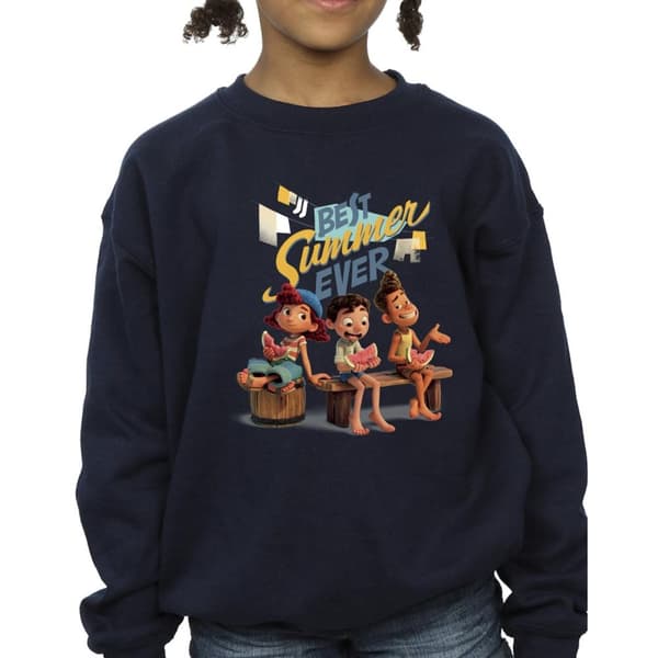 Disney Girls Luca Best Summer Ever Sweatshirt