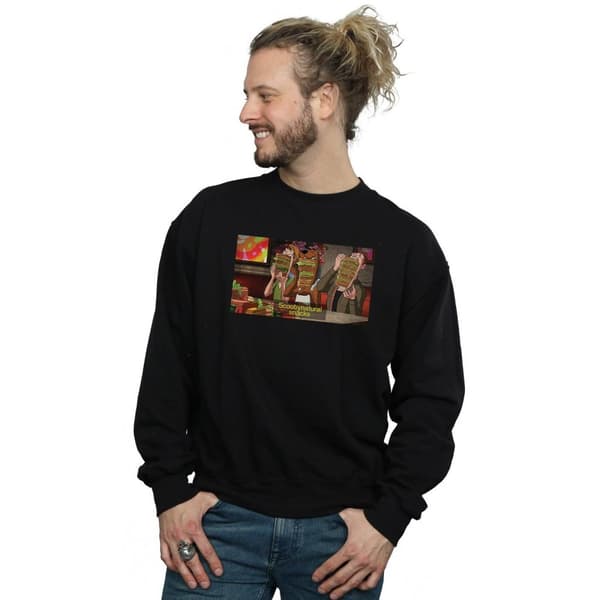 Scoobynatural Mens Supernatural Snacks Sweatshirt