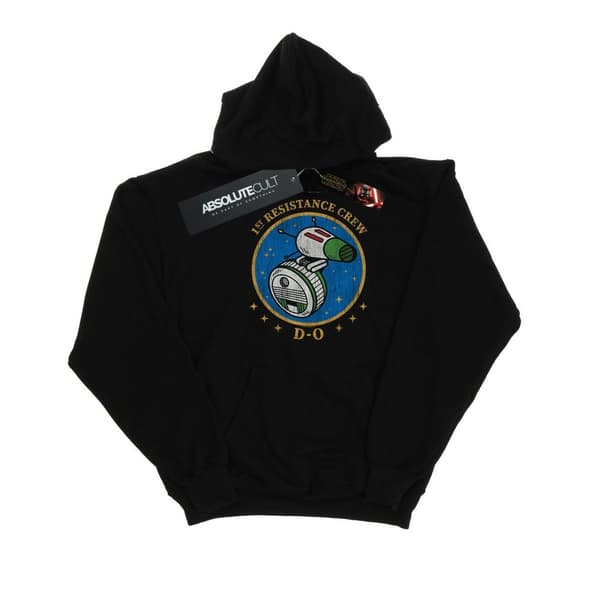 Star Wars: The Rise of Skywalker Mens Star Wars The Rise Of Skywalker D-O First Resistance Crew Hoodie