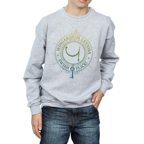 Harry Potter Boys Wingardium Leviosa Spells Charms Sweatshirt
