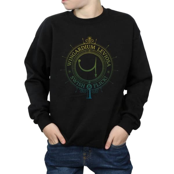 Harry Potter Boys Wingardium Leviosa Spells Charms Sweatshirt
