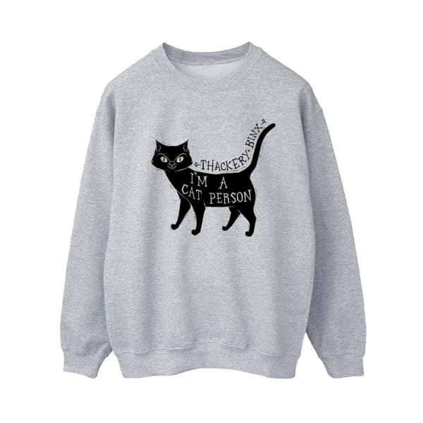 Disney Womens/Ladies Hocus Pocus A Cat Person Sweatshirt