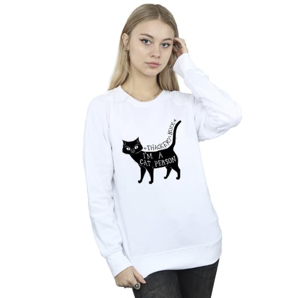Disney Womens/Ladies Hocus Pocus A Cat Person Sweatshirt