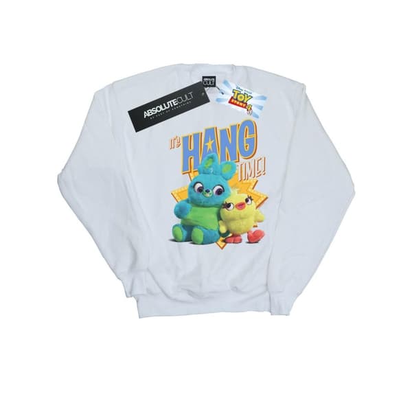 Disney Mens Toy Story 4 It´s Hang Time Sweatshirt White XXL