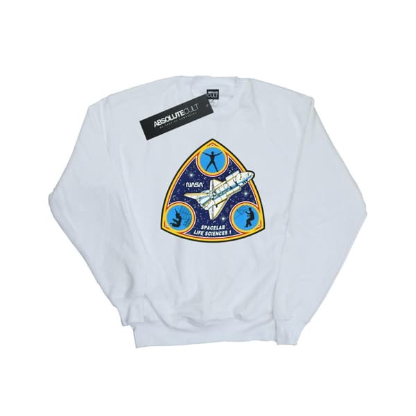 NASA Womens/Ladies Classic Spacelab Life Science Sweatshirt