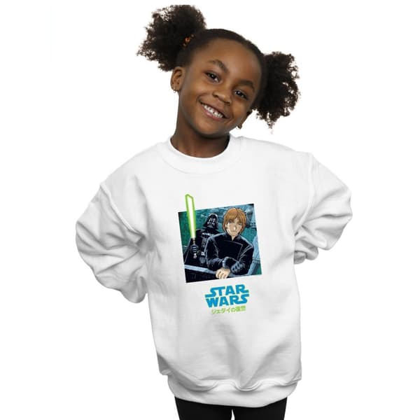 Star Wars Girls Vader And Luke Anime Sweatshirt