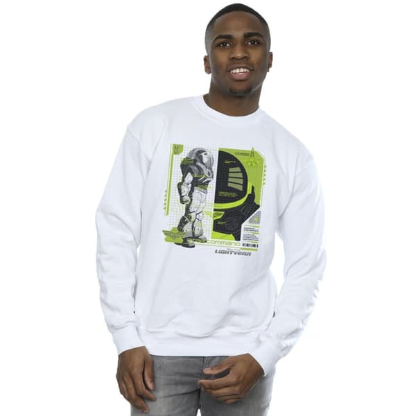 Disney Herr Lightyear Buzz Tech Panel Sweatshirt