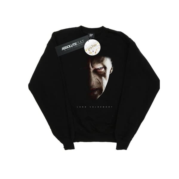 Harry Potter Girls Lord Voldemort Portrait Sweatshirt Black 7-8 Years