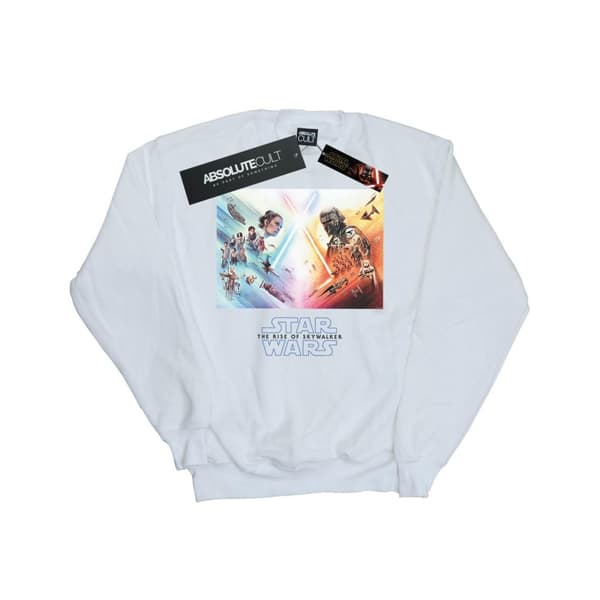 Star Wars: The Rise of Skywalker Mens Star Wars The Rise Of Skywalker Battle Poster Sweatshirt