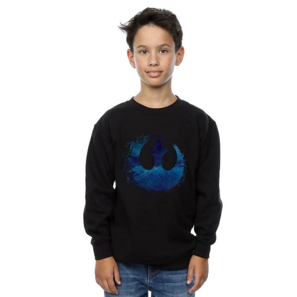 Star Wars: The Rise of Skywalker Boys Star Wars The Rise Of Skywalker Resistance Symbol Wave Sweatshirt