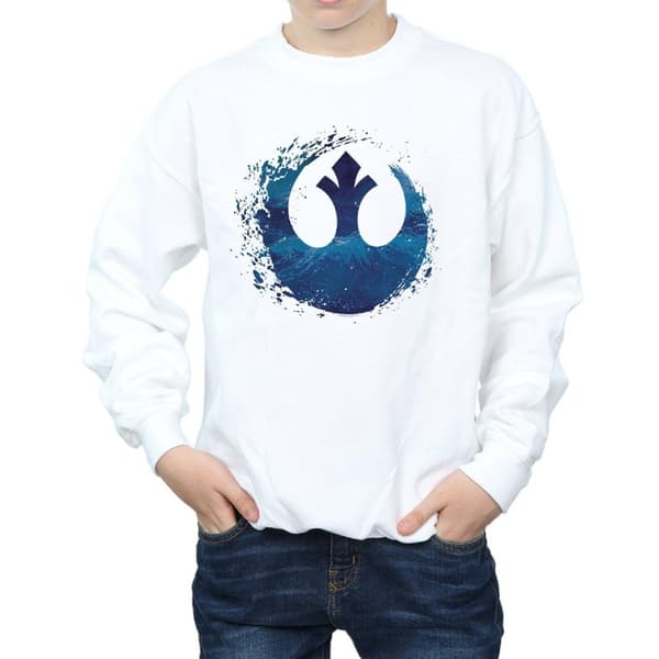 Star Wars: The Rise of Skywalker Boys Star Wars The Rise Of Skywalker Resistance Symbol Wave Sweatshirt