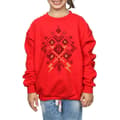 Miniatyrbillede 3 af 5: Harry Potter Girls Christmas Fair Isle Sweatshirt