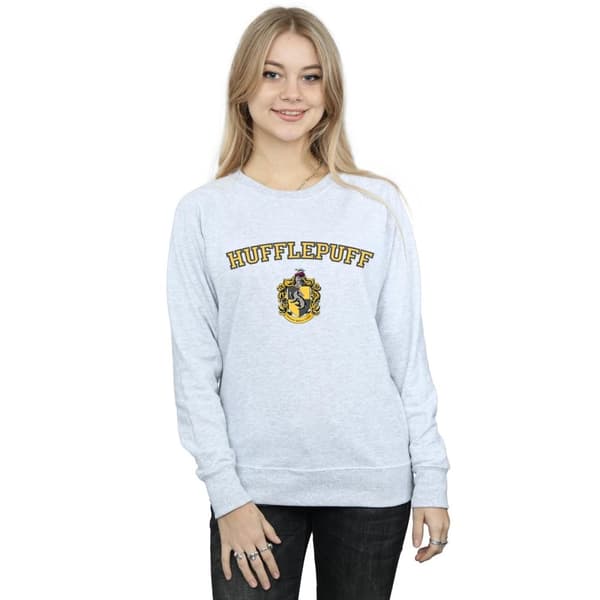 Harry Potter Womens/Ladies Hufflepuff Crest Sweatshirt