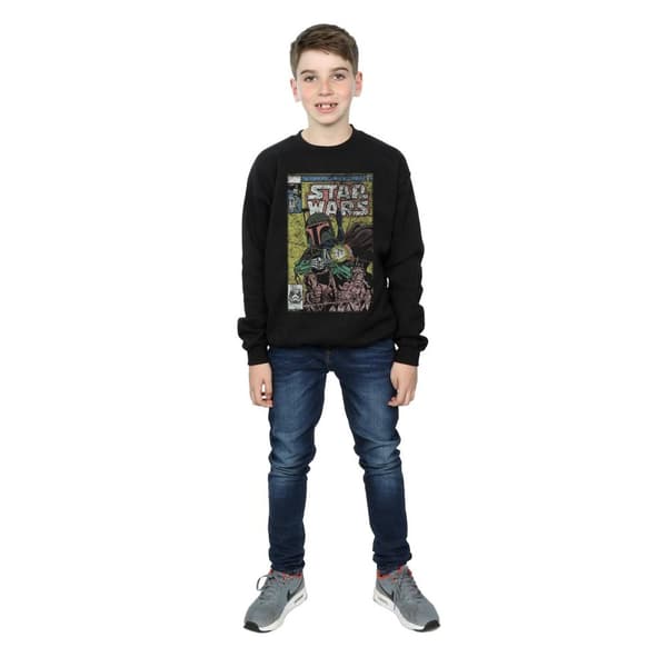 Star Wars Pojkar Boba Fett Comic Sweatshirt