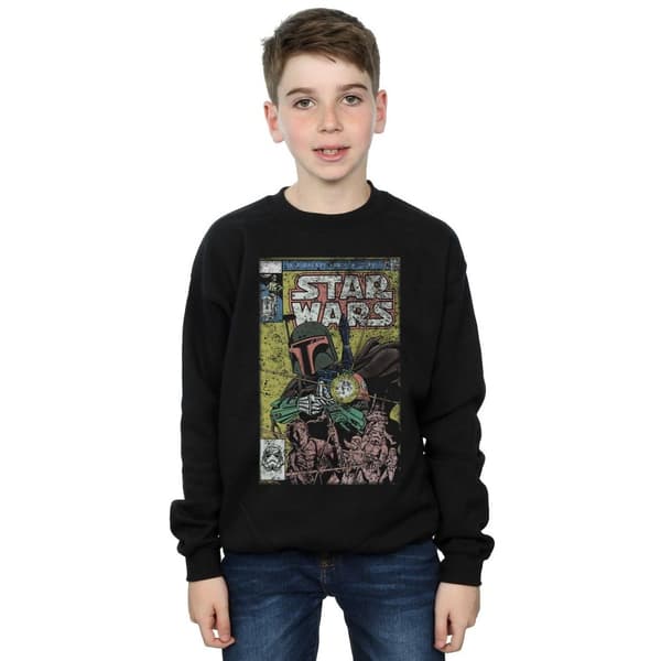 Star Wars Pojkar Boba Fett Comic Sweatshirt