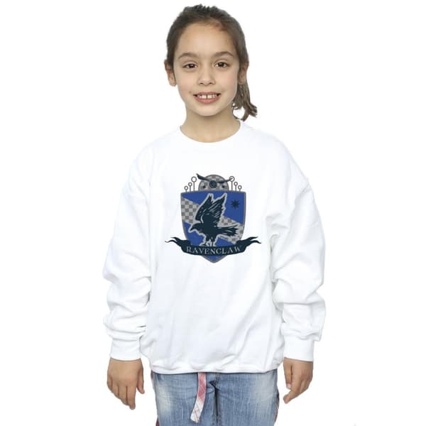 Harry Potter Girls Ravenclaw Chest Badge Sweatshirt
