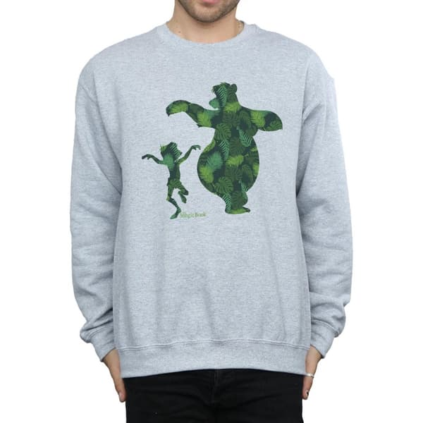 Disney Mens The Jungle Book Mowgli And Baloo Dance Sweatshirt