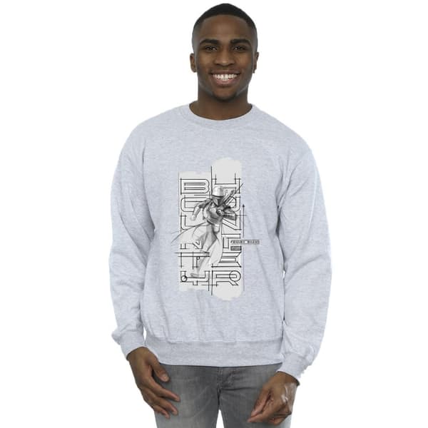 Star Wars Mens The Book Of Boba Fett Fennec Illustration Sweatshirt