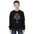 Miniatyrbillede 2 af 5: Harry Potter Boys Dark Mark Crest Sweatshirt
