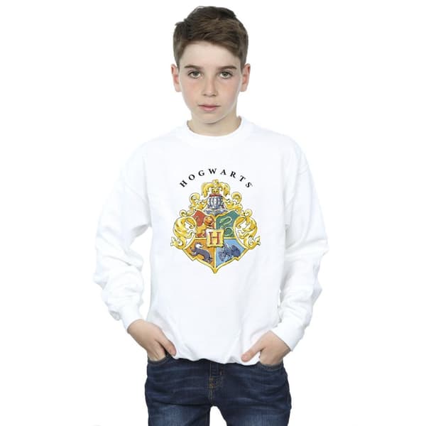 Harry Potter Boys Hogwarts School Emblem Sweatshirt