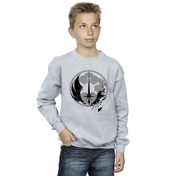 Star Wars Boys Obi-Wan Kenobi Fractured Logos Sweatshirt