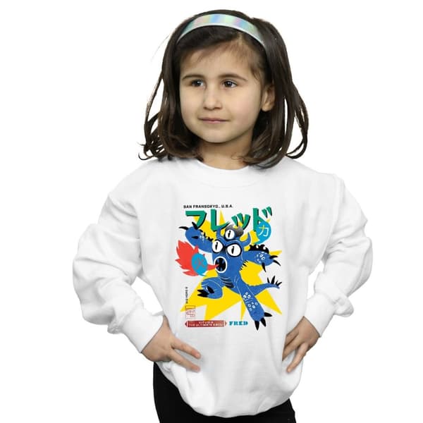 Disney Big Hero 6 Fred Ultimate Kaiju-tröja för flickor
