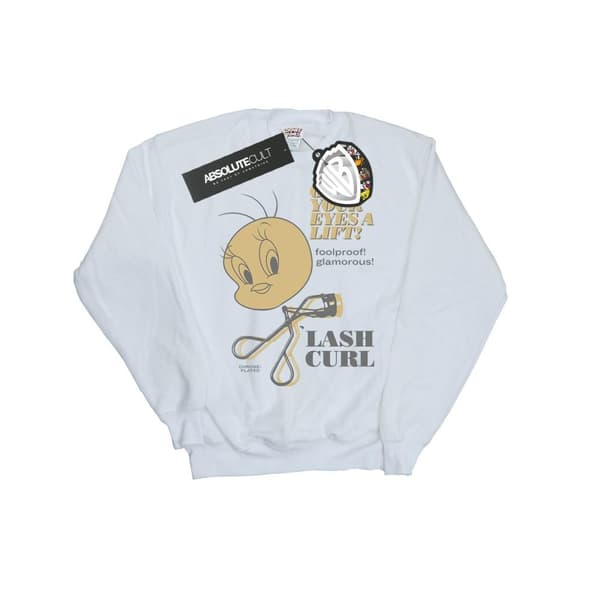 Looney Tunes Dam/Tjej Tweety Pie Lash Curl Sweatshirt