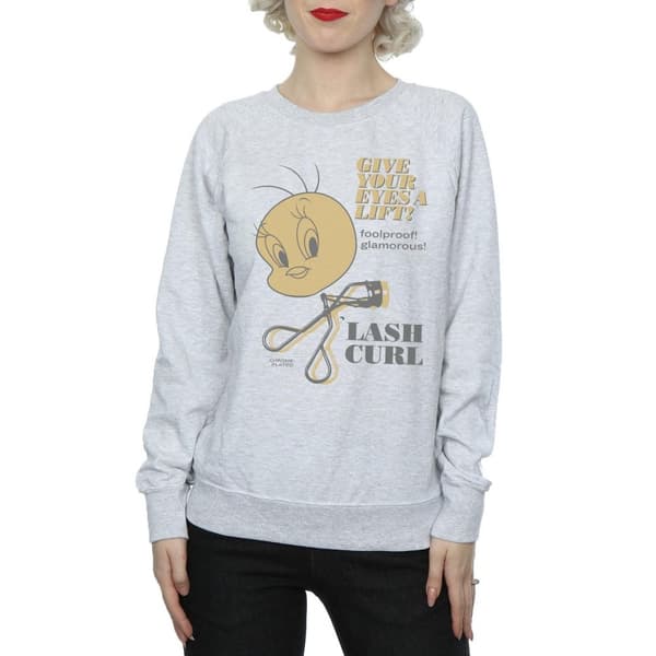 Looney Tunes Dam/Tjej Tweety Pie Lash Curl Sweatshirt