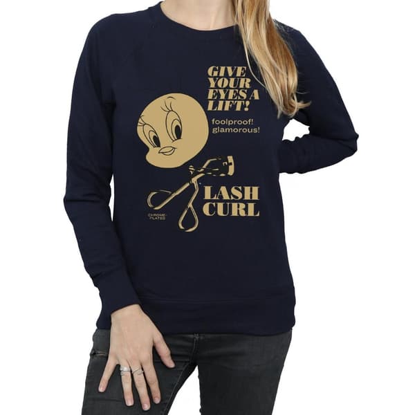 Looney Tunes Dam/Tjej Tweety Pie Lash Curl Sweatshirt
