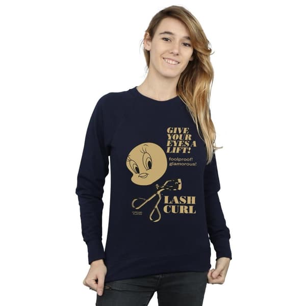 Looney Tunes Dam/Tjej Tweety Pie Lash Curl Sweatshirt