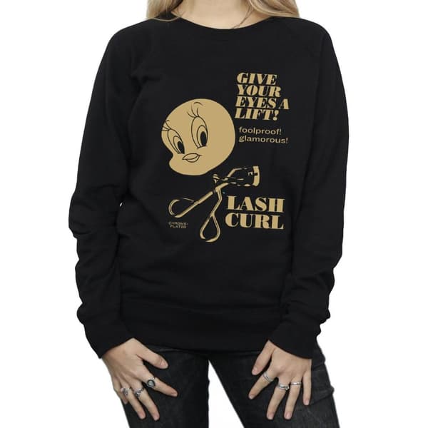 Looney Tunes Dam/Tjej Tweety Pie Lash Curl Sweatshirt