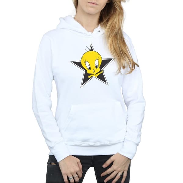 Looney Tunes Tweety Pie Star Hoodie - dam/dam