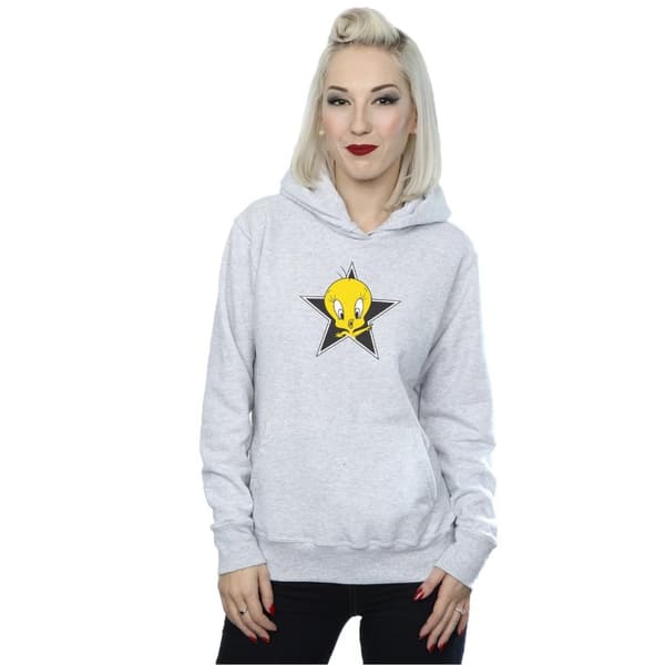 Looney Tunes Tweety Pie Star Hoodie - dam/dam