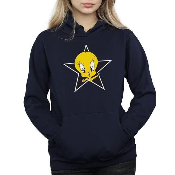 Looney Tunes Tweety Pie Star Hoodie - dam/dam