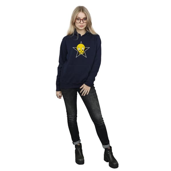Looney Tunes Tweety Pie Star Hoodie - dam/dam