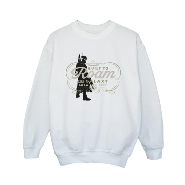 Star Wars Pojkar The Book Of Boba Fett Built To Roam Sweatshirt