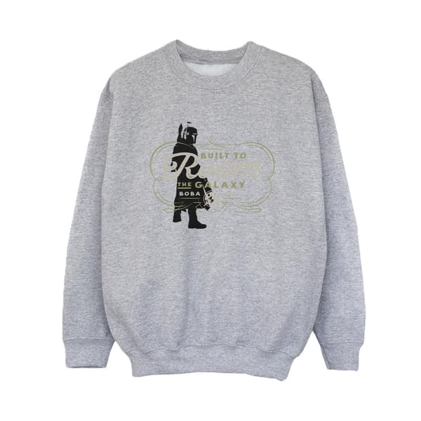 Star Wars Pojkar The Book Of Boba Fett Built To Roam Sweatshirt
