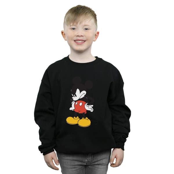 Disney Pojkar Musse Pigg Angry Look Down Sweatshirt
