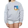 Pikkukuva 3 / 5: Looney Tunes Girls Road Runner Face Faux Pocket Sweatshirt