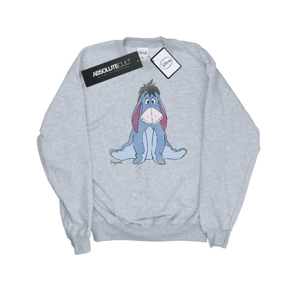 Disney Dam/kvinnor Winnie The Pooh Klassisk Ior-tröja Heather Grey XS