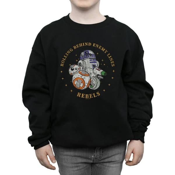 Star Wars: The Rise of Skywalker Star Wars The Rise Of Skywalker Rolling Behind Enemy Lines - tröja för pojkar